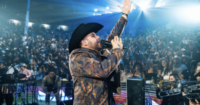 Gerardo Ortiz deslumbra con lleno total en el Palenque Expogan Sonora en Hermosillo  