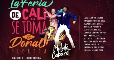 Evento gratuito: ¡La Feria de Cali se toma El Doral, Florida