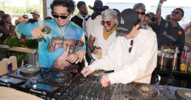 Rauw Alejandro Makes A Surprise Appearance At Red Bull® Mirage During Coachella Weekend 1