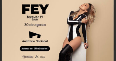 Fey transforma la nostalgia en celebración y anuncia su regreso al Auditorio Nacional con “FOREVER 17 TOUR – The Happy Era”
