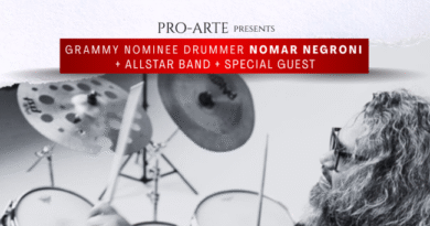 Nomar Negroni en concierto 17 De Julio Sanctuary Of The Arts, Coral Gables 